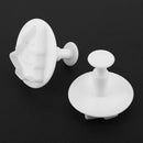 3pcs/set Christmas Tree Shape Spring Cutter DIY Cake Biscuit Baking Mold
