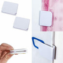 2x/Pack Shower Curtain Clips Holder Keep Water in Shower or Bath Self Ad KDZ