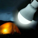 Solar Panel Power LED Bulb 20W Light Portable Outdoor Camping Tent Energy Lamp