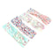 4pcs Children Rabbit Ears Elastic Hair Bands Printing Cotton Girls Headwear