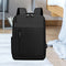 Nylon Backpack Men Women Laptop Mochila Big Capacity Travel Bagpack (Black)