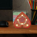DIY LED Diamond Painting Mandara Embroidery Full Special Shaped Drill Light