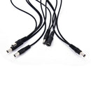 5Way Guitar Effect Pedal Daisy Chain Power Supply Cable Splitter Copper Wire HK~