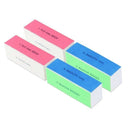 4-Way Nail Buffer Nail Shiner Sponge Nail Files Sanding Blocks - 10Pcs