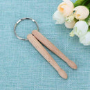 Mini Drum Sticks Keychain Wood Drumsticks Percussion Key Ring Chain Keyring