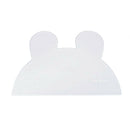 Rabbit Shape Waterproof Placemat Kids Skid Resistance Dining Table Mat-White