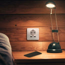 10A Charging Panel Household USB Port Wall Socket EU Plug Electric Socket