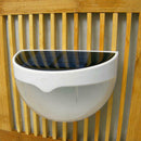 LED Solar Power Wall Garden Lights Outdoor Fence Lamp Light White Ener ZYD