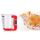 Measuring Cup Scale with LCD Display Kitchen Jug Digital Food Liquid Measur E8T8