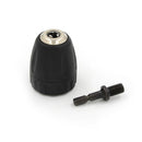 10mm 3/8'' 24UNF Keyless Drill Chuck Converter & 1/4'' Hex Shank Adaptor T ax3C