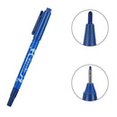 3x Dual Tip Skin Marker Pen Scribe Piercing Pen Tattoo Supply Body Art Tools