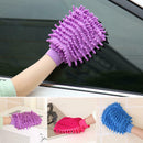 Car Auto Valeting Cleaning Large Absorbant Chenille Microfibre Wash Mitt Gloves