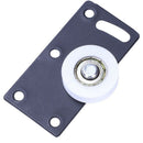 4Sets Sliding Door Wheels Rollers Pulleys Runners for Cupboard Wardrobe Cab V6U1