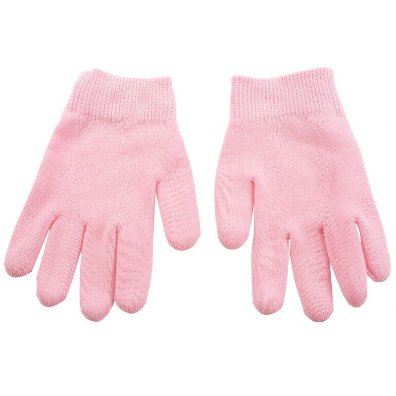 Beauty SPA Gloves Moisturizers Gel Therapy Skin Care - Pink I7G3