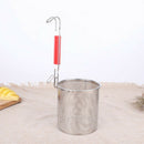 13cm Stainless Steel Strainer Basket for Rinsing Noodles, Pasta, Vegetables