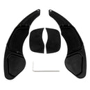 1Pair Black Steering Wheel Shift Paddle Blade Shifter Extension for VW Golf 7