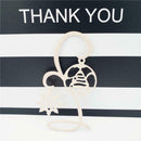 Metal Cutting Dies Stencils for DIY Scrapbooking Album Snowman Crystal Ball