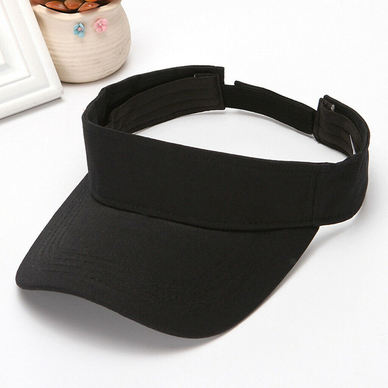 2Pcs Headband Sun Visor Hat Unisex Golf Tennis Outdoor Running Sports Cap
