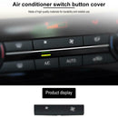 Car Heater Climate Control A/C Switch Fan Button Cap Cover for BMW F10 F18 K1B
