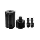 Tank 2 Port with Removable Valve Fuel Oil Separator Air Racing Universal Ba
