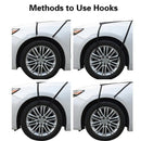Universal Car Windshield Snow Cover, 84.6 x 53.2 Inch Windshield Frost Cove