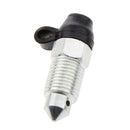 3-Pack M10 x1mm Motorcycle Replacement Brake Caliper Bleed Screw Nipple 10mm