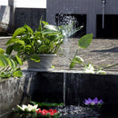Solar Powered Fountain Pool Lake Pond Mini Water Fountain Pump Garden DecorB Gw