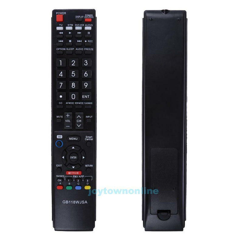 Universal Remote Control for SHARP AQUOS TV GB005WJSA GA890WJSA GB004WJSA