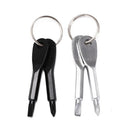 2Pcs/set Multi Tool Key Ring Screwdriver Outdoor Pocket Tool Set With KeychainBX