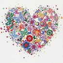 5D DIY Special Shaped Diamond Painting Heart Cross Stitch Mosaic Craft Kit