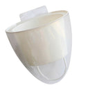 2x Wall Hanging Self-watering Plant Flower Pot Plastic Planter with Trackless