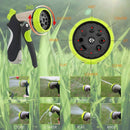 Garden Hose Nozzle Spray Nozzle Heavy Duty Metal Water Hose Nozzle, 8 Adjus