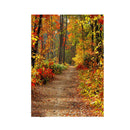 5x7FT Autumn Fall Forest Photography Vinyl Background Studio Photo Backdro KRU