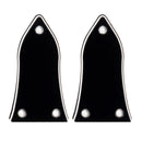 2pcs Black 3 Ply Bell Shaped Truss Rod Cover for Epiphone Guitar Accessories