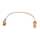 Sma Male To Sma Female Nut Bulkhead Extension Rf  Adapter Cable Rg316 20Cm ~ï¼ˆ