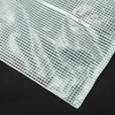 A4 green net PVC folder bag with zipper W3D5