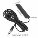 ANT-309 Car Radio Antenna - Universal Car FM Radio Antenna Patch Black Radi