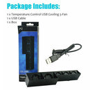 External Super Cooling Fan - Turbo Cooler Black for Playstation 4