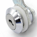 2x Cabinet Box Cylinder Lock Locking Plate Lock Handle Key for Drawer  KVV