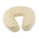 Soft Face Cradle Cushion Head Rest Massage Sponge Pillow PU Leather Cover