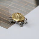 1holes alloy tortoise incense burner holder censer plate for sticks & cones-Q