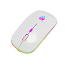 Colorful Wireless Mouse 2.4G Receiver 1600DPI Rechargeable Gaming Computer Mouse