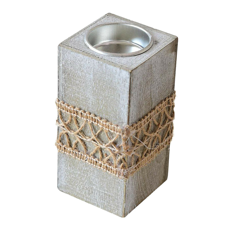 Tea light Holder Wooden Tealight Candles Stand Chic Gift Table Centerpieces