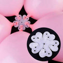 10 PCS plastic Balloon Sheet Flower Shape Clip Birthday Party