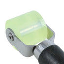Wooden Grip Auto Sound Deadener Application Clear Yellow Rubber Roller F6U2