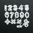 Number Symbol Embossing Cutting Die Carbon steel Craft Decorative Paper Art Tool