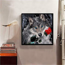 5D Round Diamond Painting Embroidery DIY Needlework Cross Stitch Home Decor