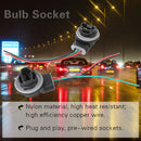 Bulb Socket 3157 Lamp Holder Light Harness Wire Plug Connector Adapter Car