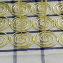 4.5 Inch Place Card Holders,12Pcs Table Number Stand Table Card Holder Wire D7B7