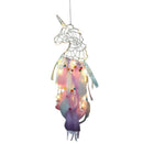 Dream Catcher Handmade Traditional White Cloud Dream Catcher With Led Strin